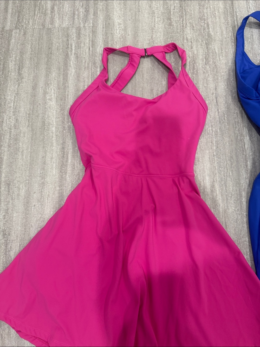 HALARA Strappy Skater Dress Trio in Pink, Blue, Red - Picture 2 of 4